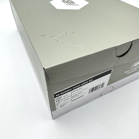 NEW New Balance Numeric 808 Tiago Lemos Skate Shoes Men’s Size 10.5 Brown - Picture 11 of 13